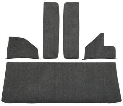 1959 Chevrolet 3D 3500 Rear Cab Wall, Door & Kick Panels Loop Replacement Carpet Kit - 5-Piece - product details image 2