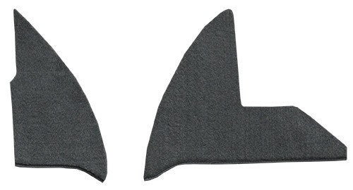 1975-1976 Dodge D300 Kick Panel Inserts with Cardboard Cutpile Replacement Carpet Kit - 2-Piece - product details image 3