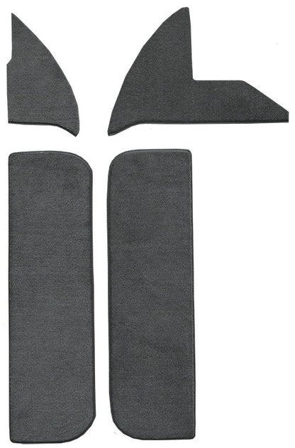 1986 Dodge D100 Door & Kick Panel Inserts with Cardboard Cutpile Replacement Carpet Kit - 4-Piece - product details image 2