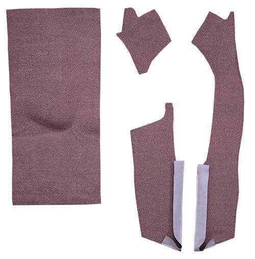 1965 Plymouth Satellite Console Strip 2DR 4spd Fits Long Console Loop Replacement Carpet Kit - 4-Piece - product details imag
