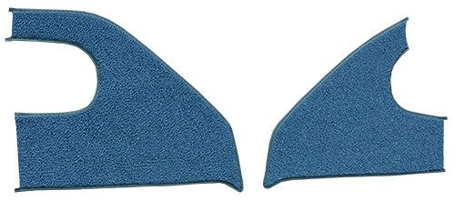 1967-1972 GMC C25/C2500 Pickup Kick Panel Inserts with Cardboard Loop Replacement Carpet Kit - 2-Piece - product details imag