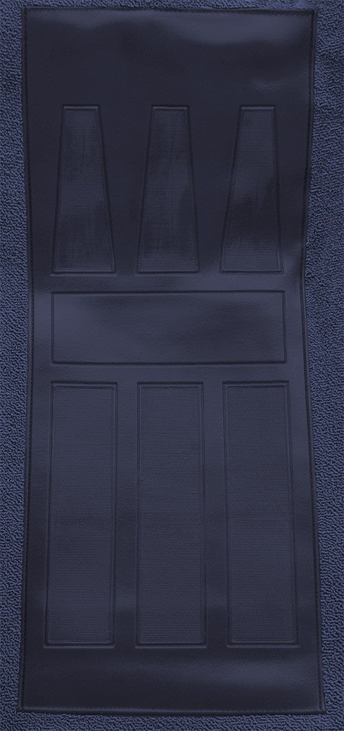 1971 Ford Torino GT 2DR Conv Auto w/ 2 Bright Blue Ins Loop Molded Replacement Carpet Kit - 2-Piece - product details image 4