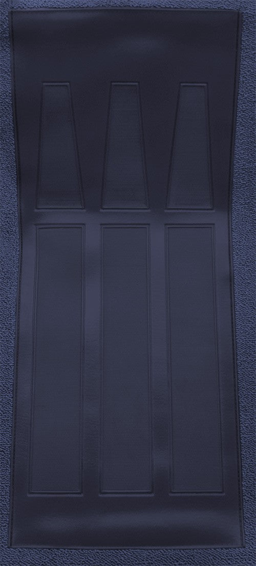 1971 Ford Torino GT 2DR Conv Auto w/ 2 Bright Blue Ins Loop Molded Replacement Carpet Kit - 2-Piece - product details image 5