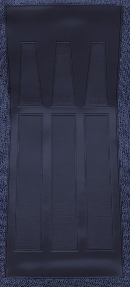1971 Ford Torino GT 2DR Conv Auto w/ 2 Bright Blue Ins Loop Molded Replacement Carpet Kit - 2-Piece - product details image 5
