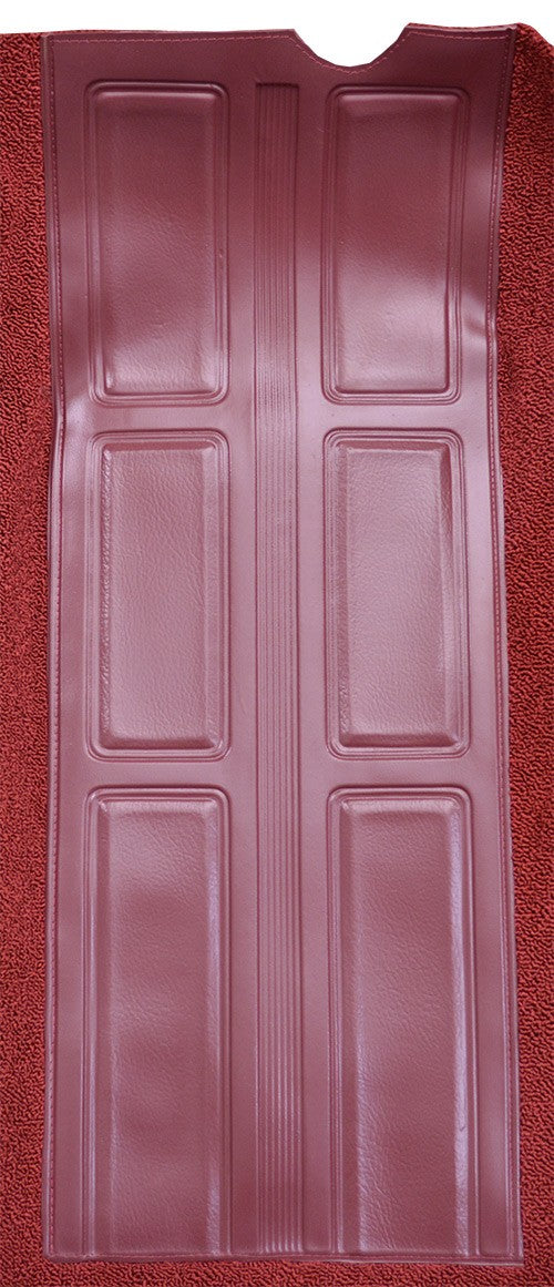 1972 Ford Torino GT with 2 Maroon Inserts 2DR Auto Loop Molded Replacement Carpet Kit - 1-Piece - product details image 4