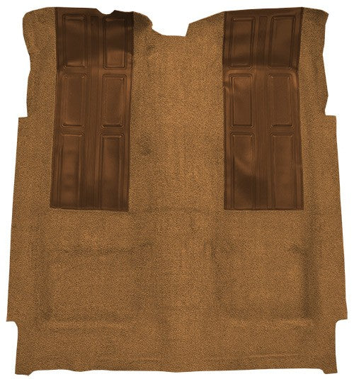 1972-1973 Ford Torino GT with 2 Fawn Inserts 2DR Auto Loop Molded Replacement Carpet Kit - 1-Piece - product details image 2