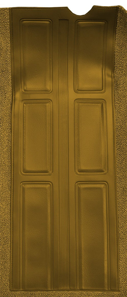 1973 Ford Torino GT with 2 Ivy Gold Inserts 2DR Auto Loop Molded Replacement Carpet Kit - 1-Piece - product details image 4