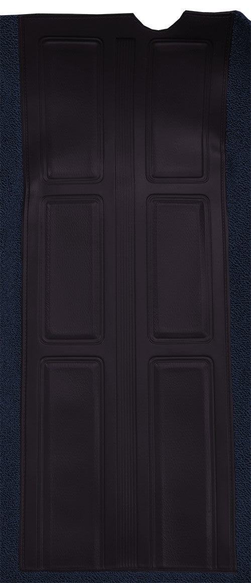 1972-1973 Ford Torino GT w/ 2 Dark Blue Inserts 2DR Auto Loop Molded Replacement Carpet Kit - 1-Piece - product details image