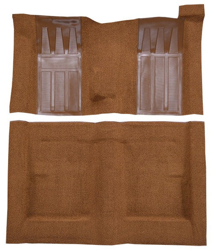 1971 Ford Torino GT 2DR HT/FB 4spd w/ 2 Dark Saddle Ins Loop Molded Replacement Carpet Kit - 2-Piece - product details image 