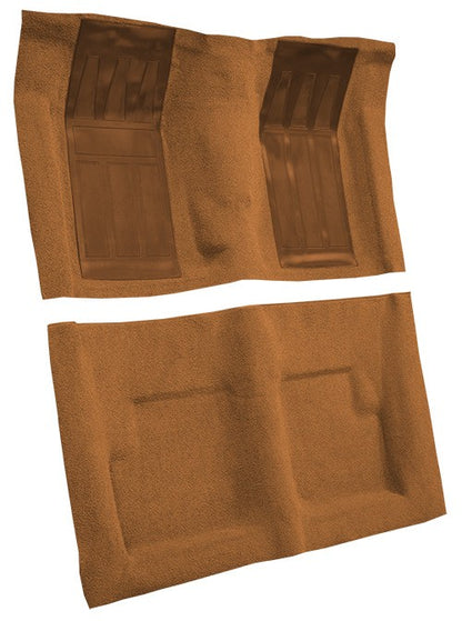 1971 Ford Torino GT 2DR Conv 4spd w/ 2 Dark Saddle Ins Loop Molded Replacement Carpet Kit - 2-Piece - product details image 3
