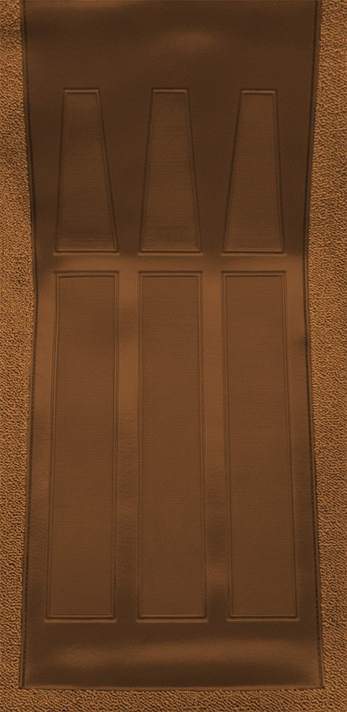 1971 Ford Torino GT 2DR Conv 4spd w/ 2 Dark Saddle Ins Loop Molded Replacement Carpet Kit - 2-Piece - product details image 5