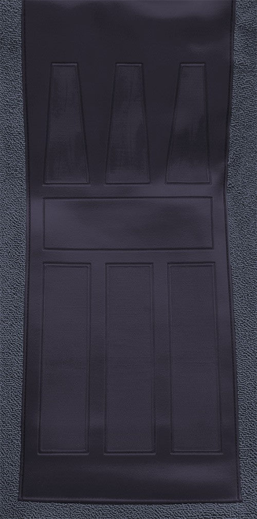 1971 Ford Torino GT 2DR Conv 4spd w/ 2 Bright Blue Ins Loop Molded Replacement Carpet Kit - 2-Piece - product details image 4
