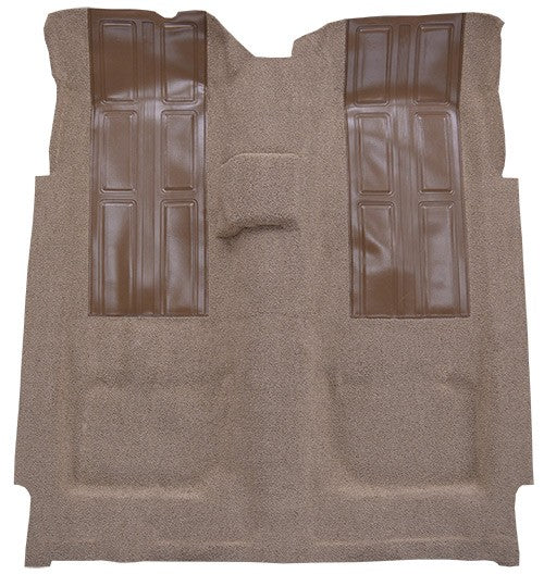 1972-1973 Ford Torino GT with 2 Fawn Inserts 2DR 4spd Loop Molded Replacement Carpet Kit - 1-Piece - product details image 2