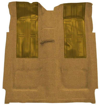 1973 Ford Torino GT with 2 Ivy Gold Inserts 2DR 4spd Loop Molded Replacement Carpet Kit - 1-Piece - product details image 2
