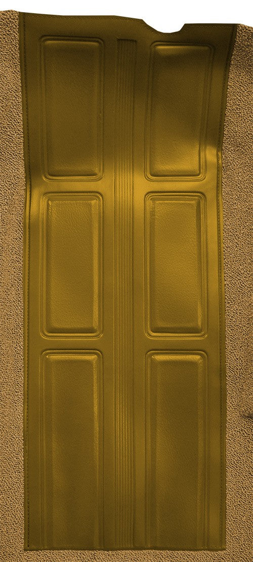 1973 Ford Torino GT with 2 Ivy Gold Inserts 2DR 4spd Loop Molded Replacement Carpet Kit - 1-Piece - product details image 4
