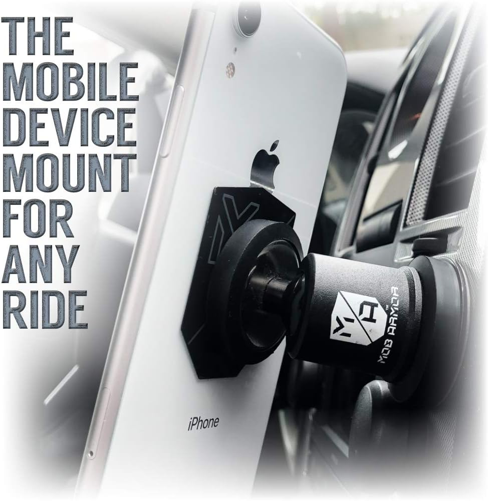 Mob Armor MOBN-PRO-BLK MobNetic Pro 90,Universal Holder for iPhone & Android