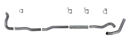 Diamond Eye K4211A-RP 4" Aluminized Turbo Back For 89-93 Dodge 5.9L 4x4