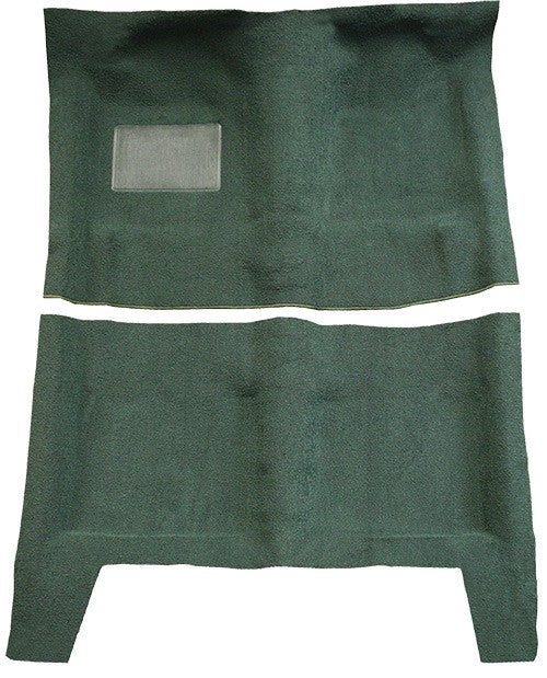1967-1969 Plymouth Barracuda Auto w/o Console Strips Pass Area Loop Replacement Carpet Kit - 2-Piece - product details image 