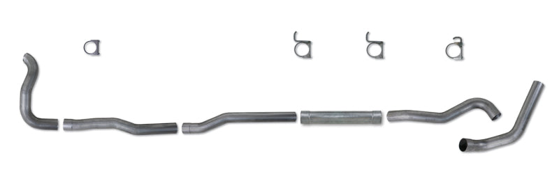 Diamond Eye K4211A-RP 4" Aluminized Turbo Back For 89-93 Dodge 5.9L 4x4