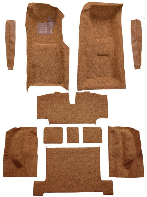 1969 Chevrolet Corvette 4spd Complete with Pad Cutpile Molded Replacement Carpet Kit - 11-Piece - product details image 2