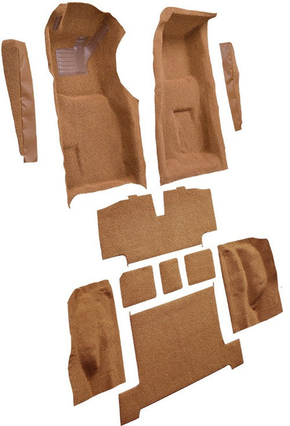 1969 Chevy Corvette 4spd Complete w/ Pad & Toe Pad Cutpile Molded Replacement Carpet Kit - 11-Piece - product details image 3
