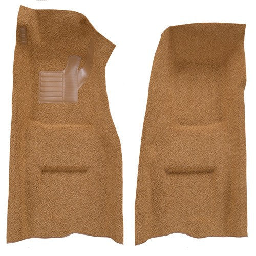 1970 Chevrolet Corvette 4spd Front with Pad Cutpile Molded Replacement Carpet Kit - 2-Piece - product details image 2