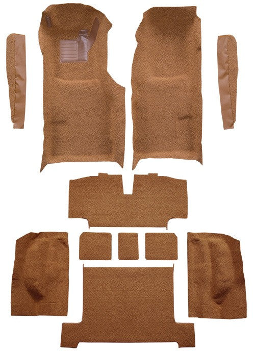 1970 Chevrolet Corvette Auto Complete with Pad Cutpile Molded Replacement Carpet Kit - 11-Piece - product details image 2