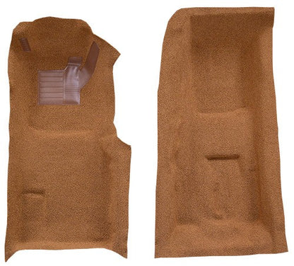 1971-1975 Chevrolet Corvette 4spd Front with Pad Cutpile Molded Replacement Carpet Kit - 2-Piece - product details image 2
