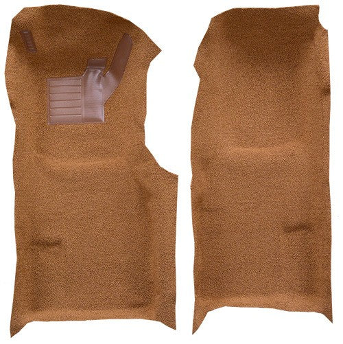 1971-1977 Chevrolet Corvette Auto Front with Pad Cutpile Molded Replacement Carpet Kit - 2-Piece - product details image 2