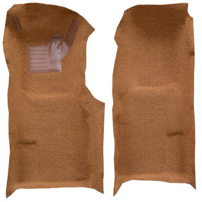 1971-1977 Chevrolet Corvette Auto Front with Pad Cutpile Molded Replacement Carpet Kit - 2-Piece - product details image 2