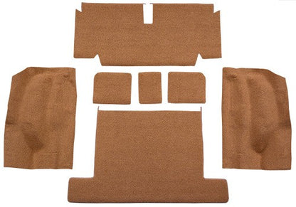 1971-1975 Chevrolet Corvette Coupe Rear with Pad Cutpile Molded Replacement Carpet Kit - 7-Piece - product details image 2