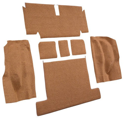 1971-1975 Chevrolet Corvette Coupe Rear without Pad Cutpile Molded Replacement Carpet Kit - 7-Piece - product details image 3