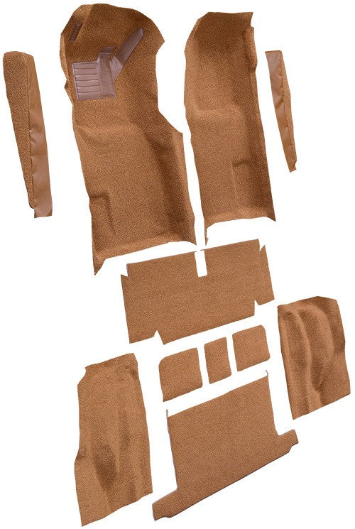 1971-1972 Chevy Corvette Roadster Auto Complete w/ Pad Cutpile Replacement Carpet Kit - 11-Piece - product details image 3