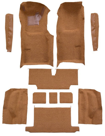 1973-1975 Chevy Corvette Roadster Auto Complete w/ Pad Cutpile Replacement Carpet Kit - 11-Piece - product details image 2