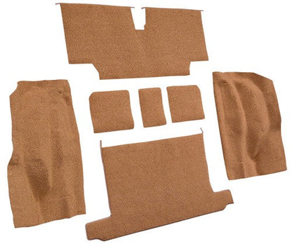 1973-1975 Chevrolet Corvette Roadster Rear with Pad Cutpile Molded Replacement Carpet Kit - 7-Piece - product details image 3