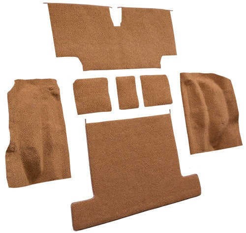 1976 Chevrolet Corvette Rear with Pad Cutpile Molded Replacement Carpet Kit - 7-Piece - product details image 3