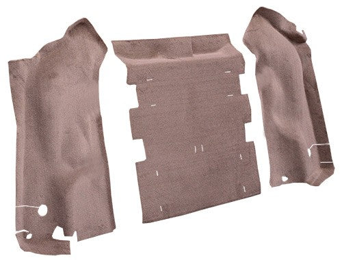 2003-2006 Jeep Wrangler Cargo Area Cutpile Molded Replacement Carpet Kit - 3-Piece - product details image 3
