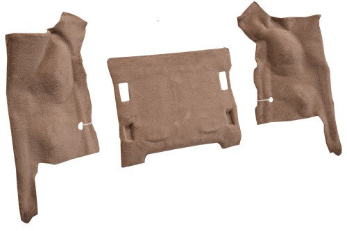 2011-2018 Jeep Wrangler 2DR Cargo Area Cutpile Molded Replacement Carpet Kit - 3-Piece - product details image 3