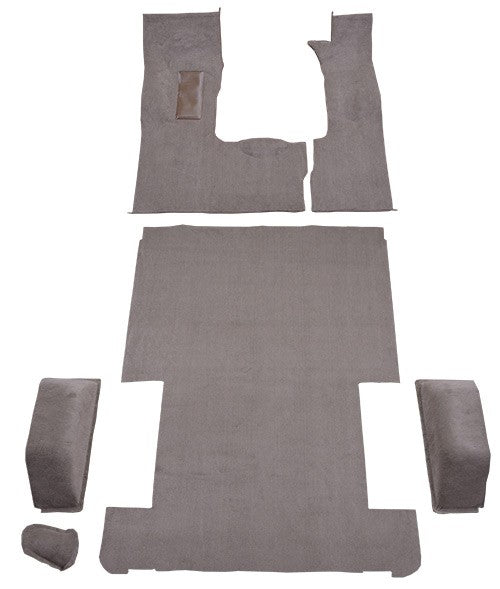 1994 Dodge B150 Van Complete Short Cutpile Molded Replacement Carpet Kit - 6-Piece - product details image 2