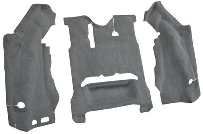 2007-2010 Jeep Wrangler 4DR Unlimited Cargo Area Cutpile Molded Replacement Carpet Kit - 3-Piece - product details image 3