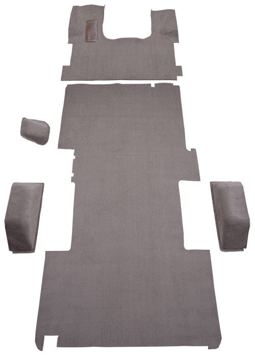 1999-2003 Dodge Ram 1500 Van Ext Complete Cutpile Molded Replacement Carpet Kit - 5-Piece - product details image 2