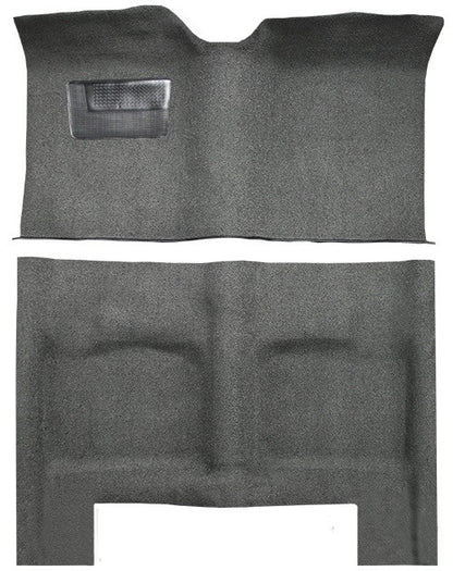1960-1961 Dodge Polara 4DR Hardtop Bench Seat Loop Molded Replacement Carpet Kit - 2-Piece - product details image 2
