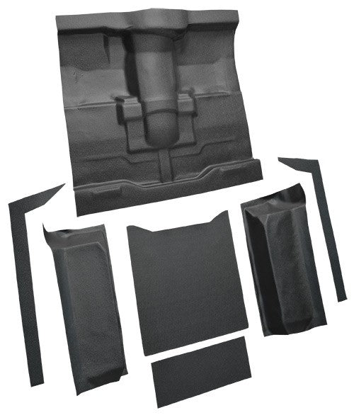1976-1986 Jeep CJ7 Complete Vinyl Molded Flooring - 7-Piece - product details image 3