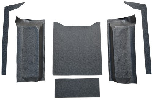 1976-1986 Jeep CJ7 Cargo Area Vinyl Molded Flooring - 6-Piece - product details image 2