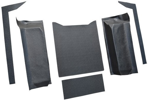 1976-1986 Jeep CJ7 Cargo Area Vinyl Molded Flooring - 6-Piece - product details image 3