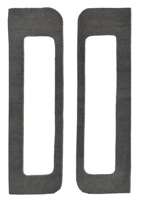 1987-1989 Dodge D100 Door Panel Inserts Cutpile Replacement Carpet Kit - 2-Piece - product details image 2