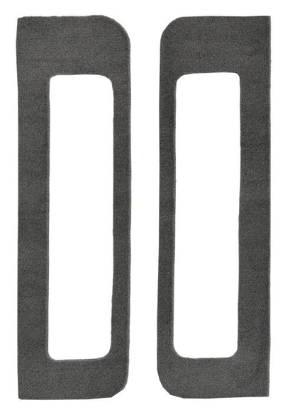 1987-1989 Dodge D100 Door Panel Inserts Cutpile Replacement Carpet Kit - 2-Piece - product details image 2