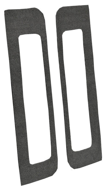 1987-1989 Dodge D100 Door Panel Inserts Cutpile Replacement Carpet Kit - 2-Piece - product details image 3
