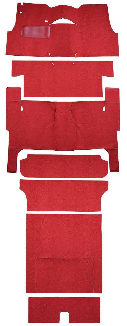1955 Chevrolet One-Fifty Series 2DR Wagon Bench Seat Complete Loop Replacement Carpet Kit - 8-Piece - product details image 2
