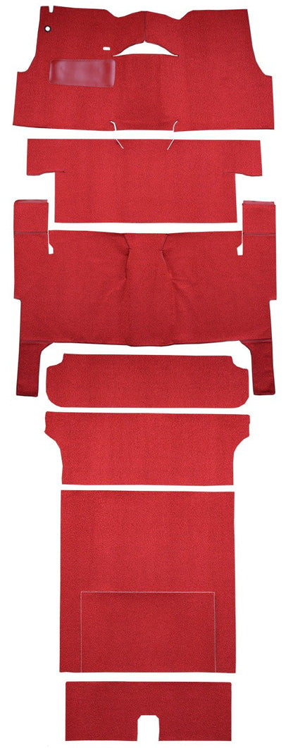 1955 Chevrolet One-Fifty Series 2DR Wagon Bench Seat Complete Loop Replacement Carpet Kit - 8-Piece - product details image 2